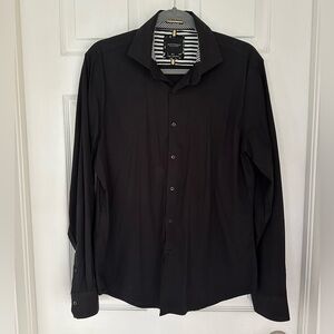 Black dress shirt